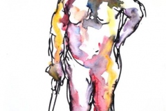 ajay_sood-watercolours-life-standing_pose_1